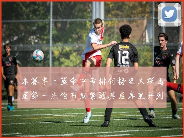 本赛季上篮命中率排行榜里夫斯高居第一杰伦布朗紧随其后库里并列第六